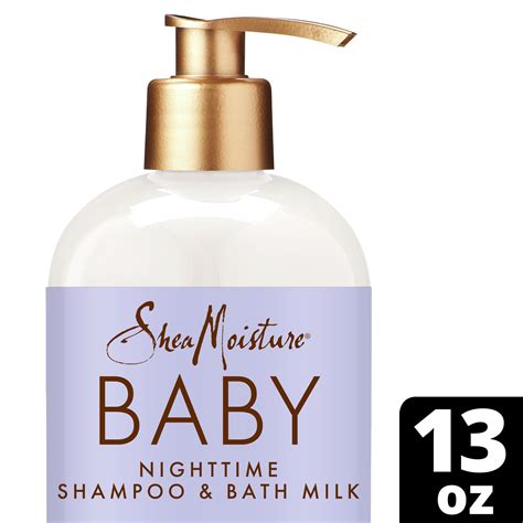 Sheamoisture Baby Nighttime Shampoo Bath Milk Manuka Honey Lavender