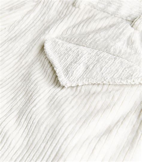 Mens Giorgio Armani White Corduroy Pleated Trousers Harrods Uk