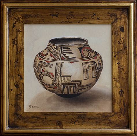 Still Life Artists International Anasazi Pots Still Life Art Painting