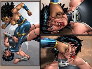 Earth 3 Donna Troy Vs Nubia Luscious Hentai Manga Porn