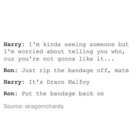 Pin by Veronika Martinů on always ϟ Harry potter headcannons Gay