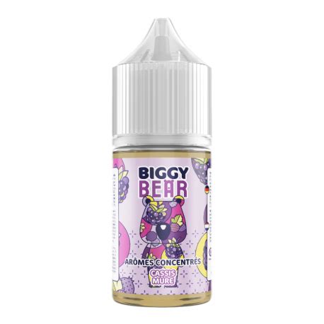 Cassis Mûre Concentré Biggy Bear 30ml Vapostore