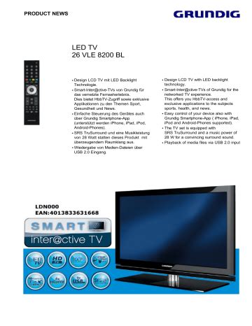 Grundig Vle Bl Datasheet Manualzz