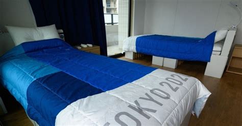 Giường chống sex ở Olympic Tokyo chịu được trọng lượng kg Tuổi Trẻ Online