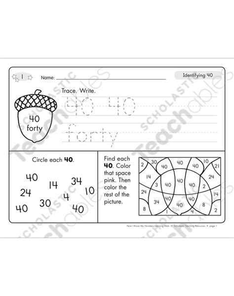 Numbers 1 40 Esl Worksheet By Nicoleolivareslira Worksheets Library