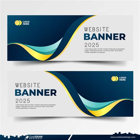 Download Web Website Banner Design Dwl Cdr Premium Free Coreldraw