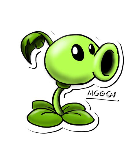 Just a Peashooter Drawing by MetalXArts64 on DeviantArt