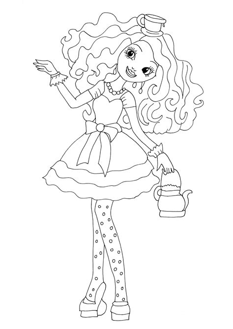 Printable Ever After High Coloring Pages