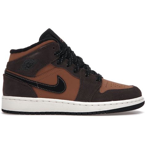 Jordan 1 Mid Se Dark Chocolate Gs Dc7248 200