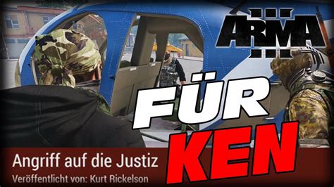 ARMA 3 KW Tanoa Life Für Ken Angriff auf Justiz Twitch