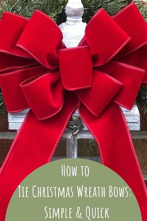 how to make bows christmas 4