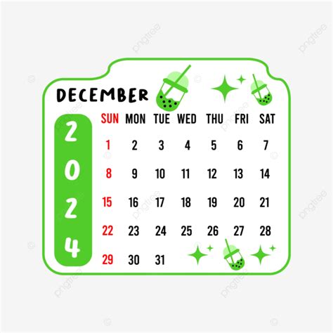 Calendario Diciembre Vector Png Dibujos Diciembre