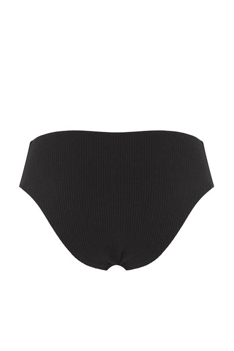 Trendyolmilla Siyah V Kesim Yüksek Bel Regular Bikini Altı TBESS25BA00036 Fiyatı Yorumları