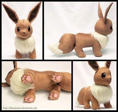 Eevee Plushie by HetemSenar on DeviantArt