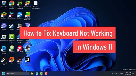 Keyboard Not Working in Windows 11 | How to Fix Keyboard Not Detecting ...