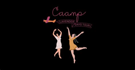 Caamp Lavender Days Tour Rockband Sticker Teepublic