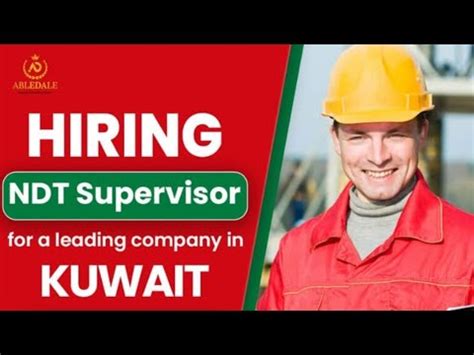 NDT SUPERVISOR KUWAIT YouTube