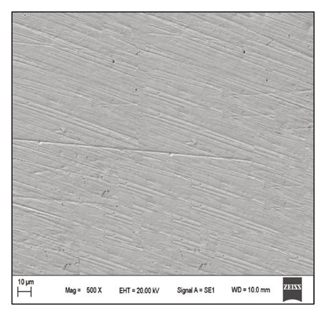 SEM Images Of Original Mild Steel Surface A Immersed In 1 M HCl