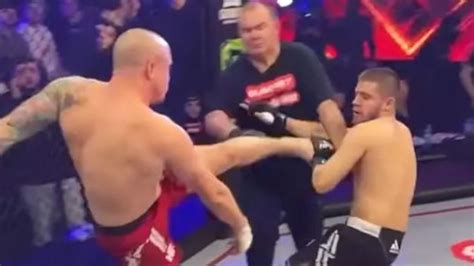 Chaos As Hardcore Fighting Championship Erupts Before The Bell In Moscow Russia News Au