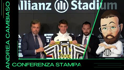 La Presentazione Andrea Cambiaso La Nuova Filosofia Della Juventus