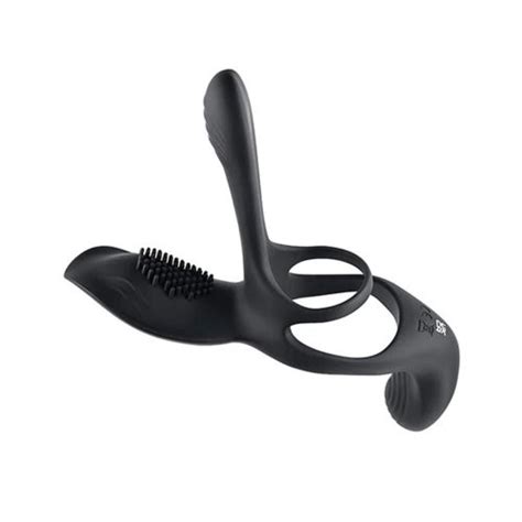 Playboy Pleasures The Way Cock Ring With Remote Black Sex Toy HotMovies