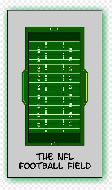 American Football Field Clipart (#1670697) - PikPng