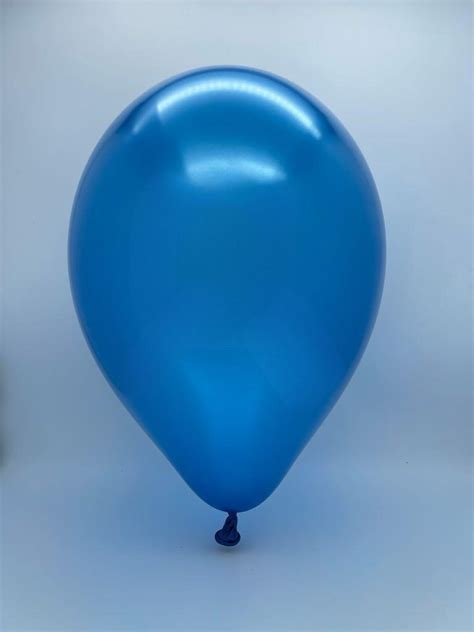 Gemar Latex Balloons Bag Of Metallic Metallic Royal Deep Blue