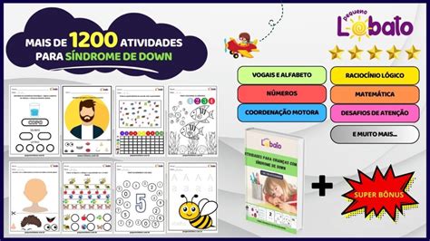 Atividade Para Aluno Com Sindrome De Down - 1.200 Atividades Para Alunos Com Síndrome de Down para Imprimir