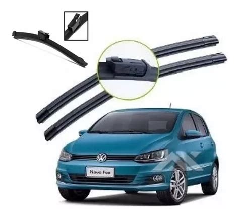 Kit Palheta Limpador Parabrisa Silicone Vw Fox 13 Em Diante MercadoLivre