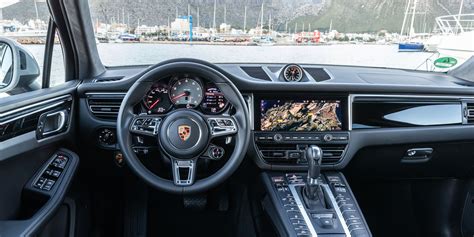 porsche macan interior infotainment carwow