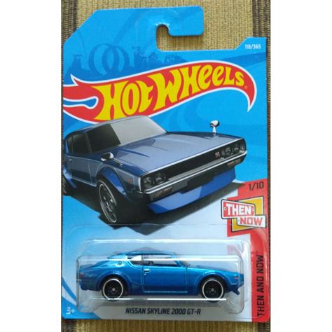 Hot Wheels Nissan Skyline GT R Blue Shopee Malaysia