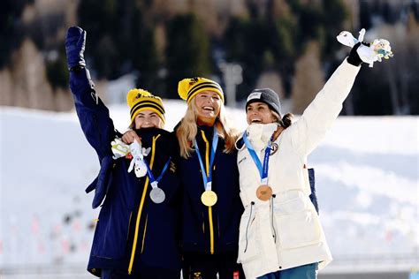 Swedens Frida Karlsson Wins Gold In Womens Skiathlon Bein Sports