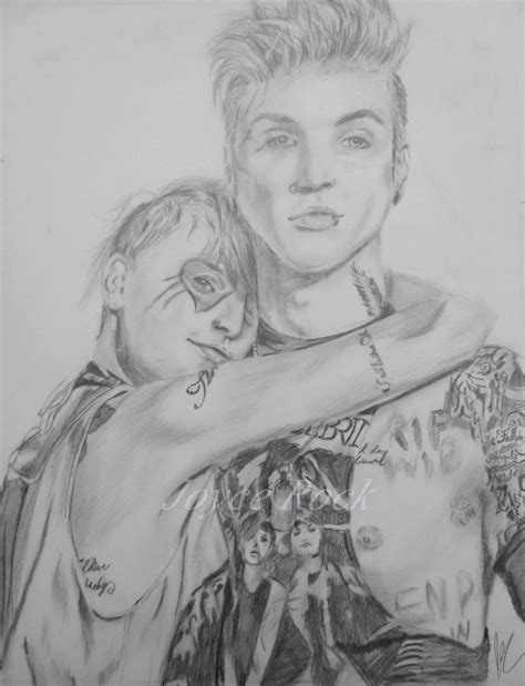 Andy Biersack And Juliet Simms By Rellekart On Deviantart