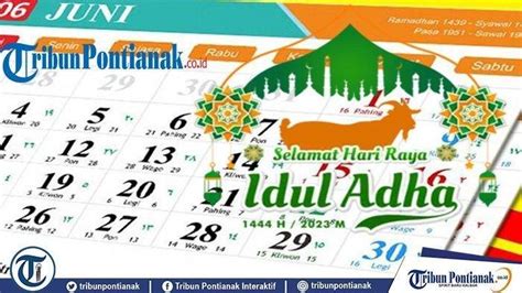 Resmi Jadwal Libur Dan Cuti Bersama Lebaran Idul Adha 2023 Pegawai