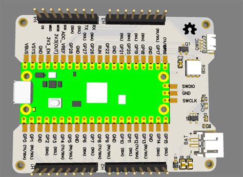 Raspberry Pi Pico Circuit Diagram