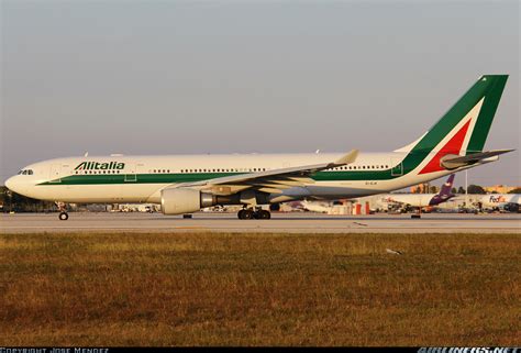 Airbus A330 202 Alitalia Aviation Photo 2201811