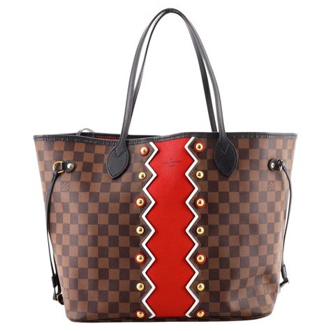 Louis Vuitton Neverfull Nm Tote Limited Edition Damier Karakoram Mm For Sale At 1stdibs