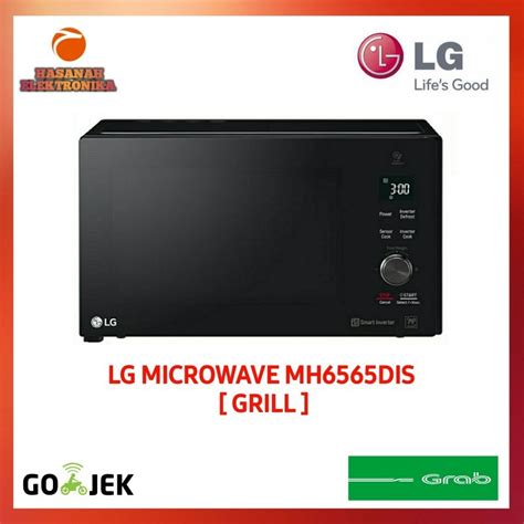 jual lg microwave grill  liter mhdis smart inverter shopee