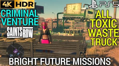 Saints Row Bright Future Truck Location Saints Row Toxic Waste Truck