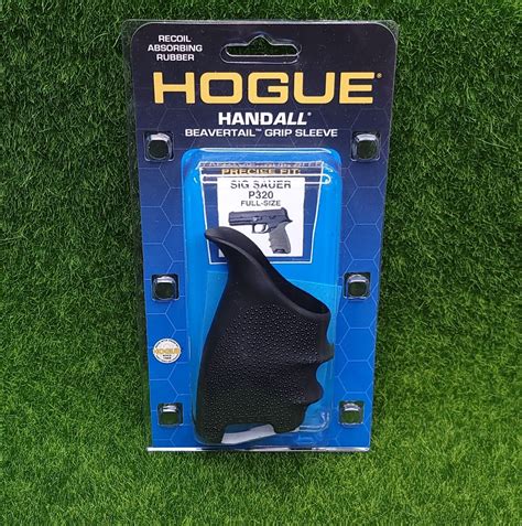 Hogue Handall Beavertail Pistol Grip For Sig P320 Full Size 9 40 Black 17600 Ebay