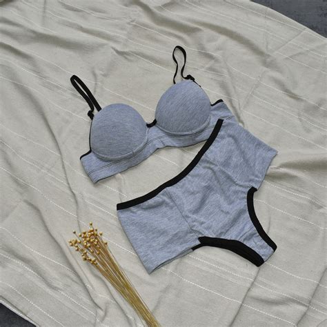 Conjunto De Lingerie Bojo Viscolycra Mescla Conforto