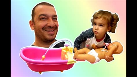 Oyuncak Bebek Ve Banyo Oyun Seti YouTube