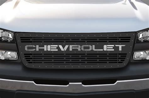 Chevy Silverado Chrome Grill