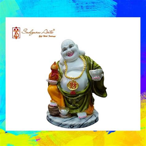 Glossy Fiber 12Inch Laughing Buddha Statue For Home At Rs 950 In Mumbai