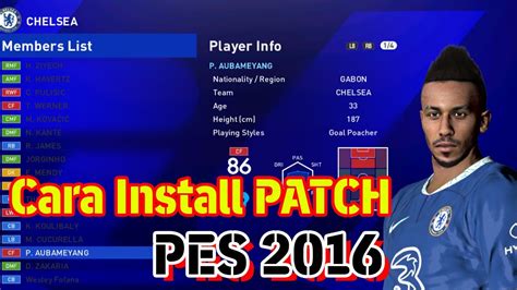 Cara Install Patch Pes Hd Patch Update Gamer Emosi