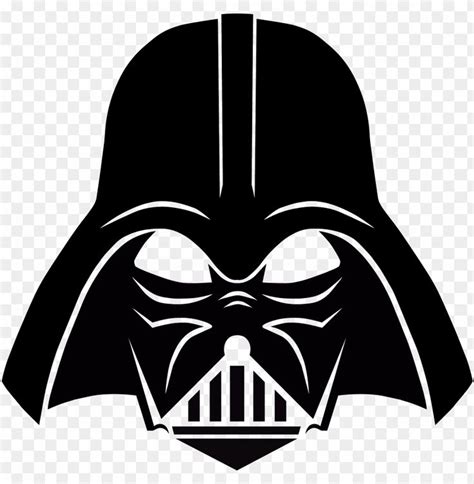Darth Vader Mask On Transparent Background