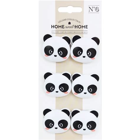 Funky Panda Clips Set Kawaii Panda Making Life Cuter