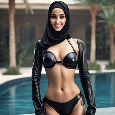 10 Hot Sexy Inspiration Of A Hijabi Bikini Pics