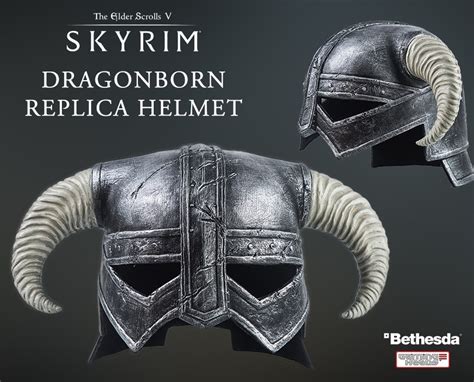 The Elder Scrolls V Skyrim Dragonborn Cosplay Helmet Gaming Heads