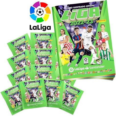 Álbum LaLiga 2023 Campeonato Espanhol 200 Figurinhas Panini